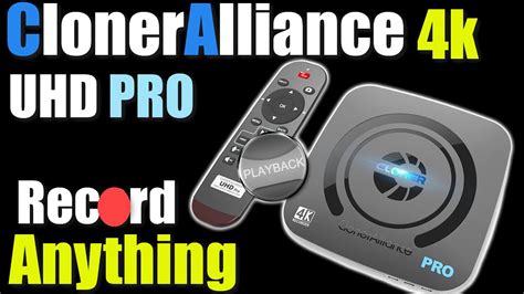 can't watch cloner pro helper recordings|cloner alliance recorder problems.